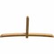 Ekena Millwork Bellingham Rough Sawn Timber Gable Bracket, Western Red Cedar, 96"W x 48"H x 4"D x 4"F, 12/12 Pitch GBW096X48X0404BEL00RWR - alternate 5